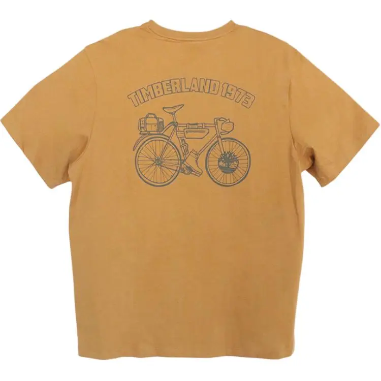 

Футболка мужская желтая Timberland