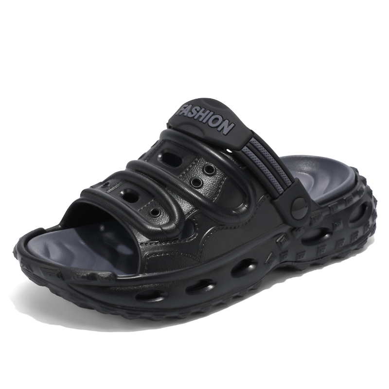 

KUPE Пляжные сандалии мужские черно-серые, цвет Black Gray