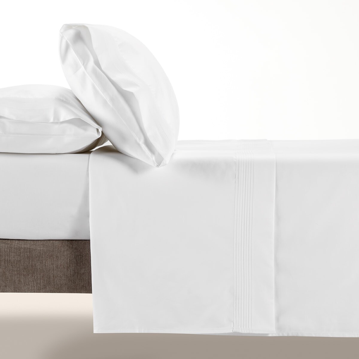 

Комплект простыней из атласного хлопка Manterol, белый