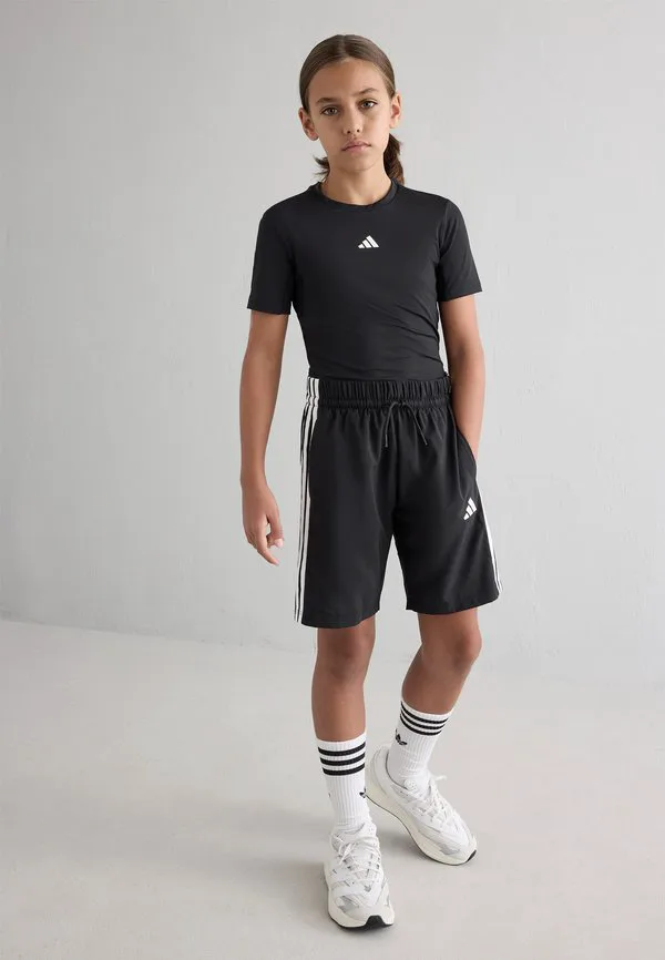Детские спортивные шорты унисекс Adidas Performance, Black/White — фото 2