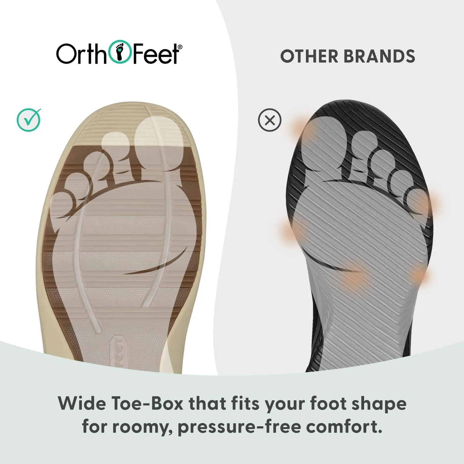 Мужские ортопедические кожаные тапочки Orthofeet Vito без использования рук, темно-оливковый — фото 4