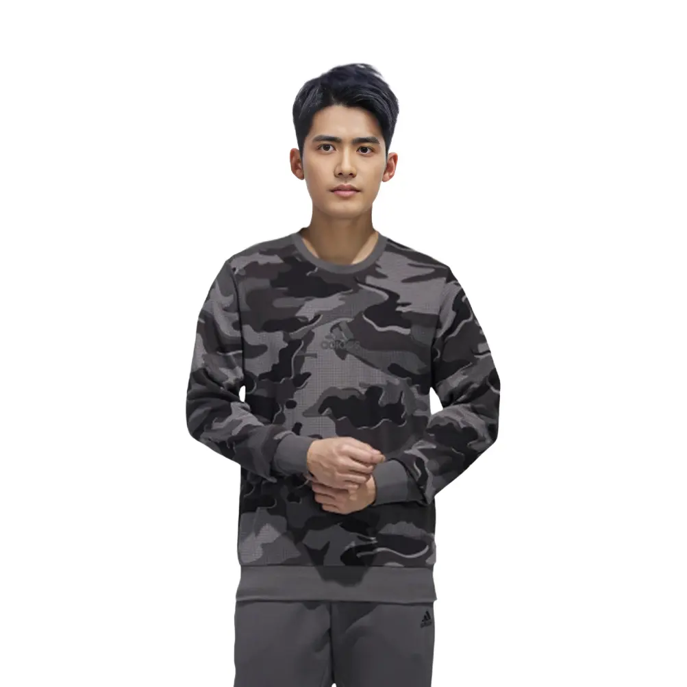 Толстовка мужская камуфляжная Adidas, цвет Camouflage — фото 3