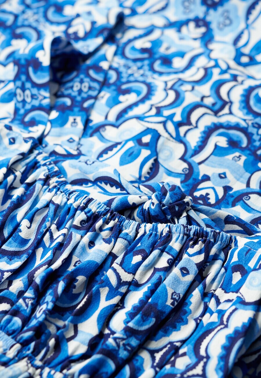 Платье макси Superdry Dress, синий — фото 4