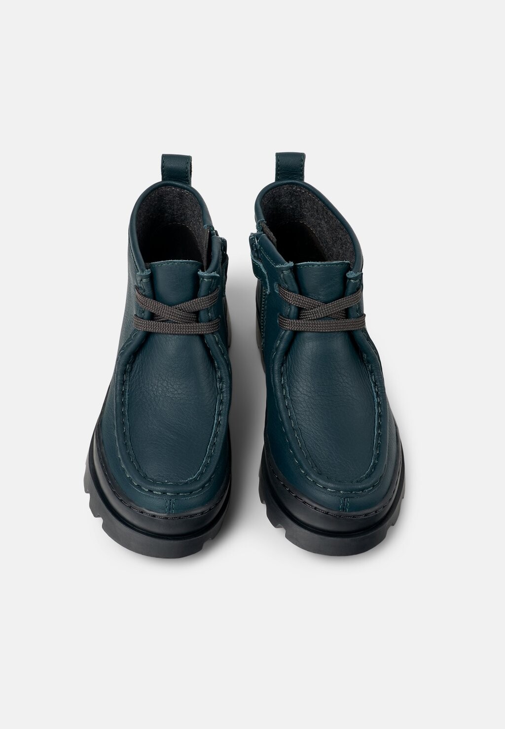 

Ботильоны на шнуровке BRUTUS Camper, темно-зеленый