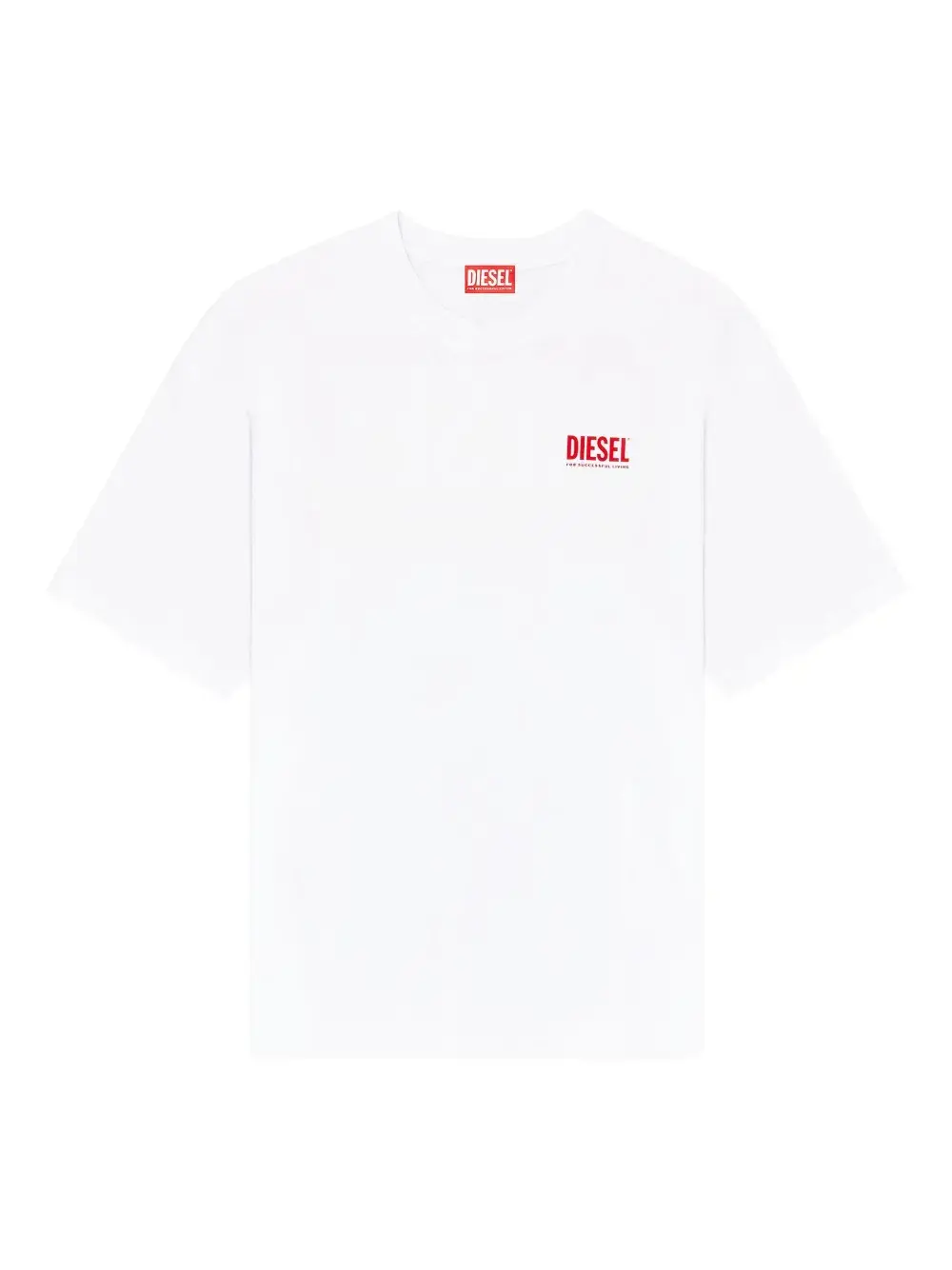 

Футболка T-BOXT-BISK с логотипом Diesel, белый