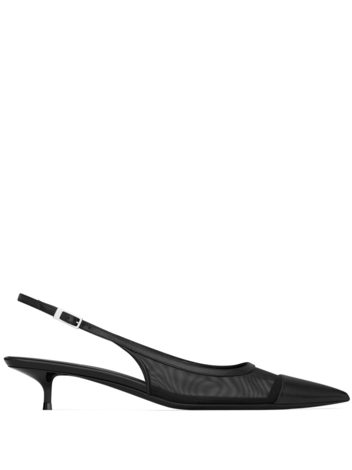 

Saint Laurent сетчатые туфли Oxalis 30, черный