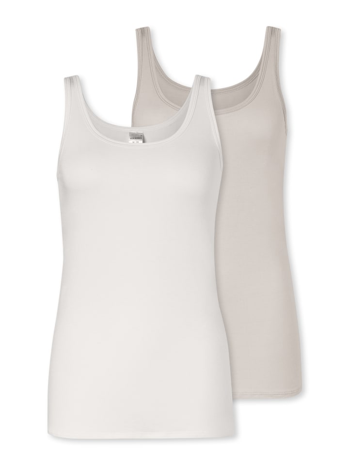 

Майка Schiesser, цвет offwhite/grau