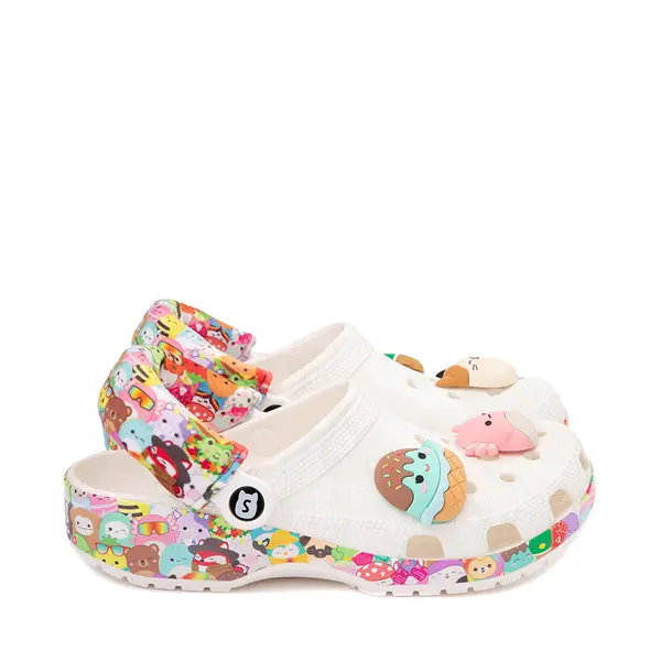 Сабо Squishmallows Crocs Classic Clog, белый/многоцветный