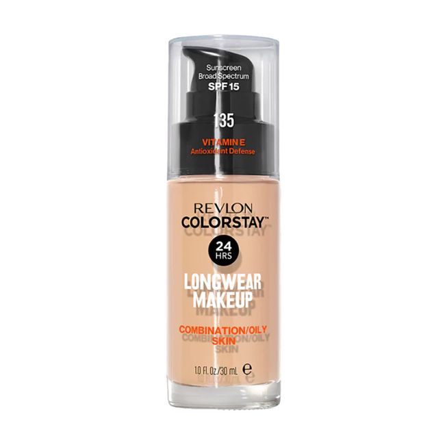 

Colorstay spf15 витамин Е стойкая тональная основа Revlon, цвет 135, 30 мл