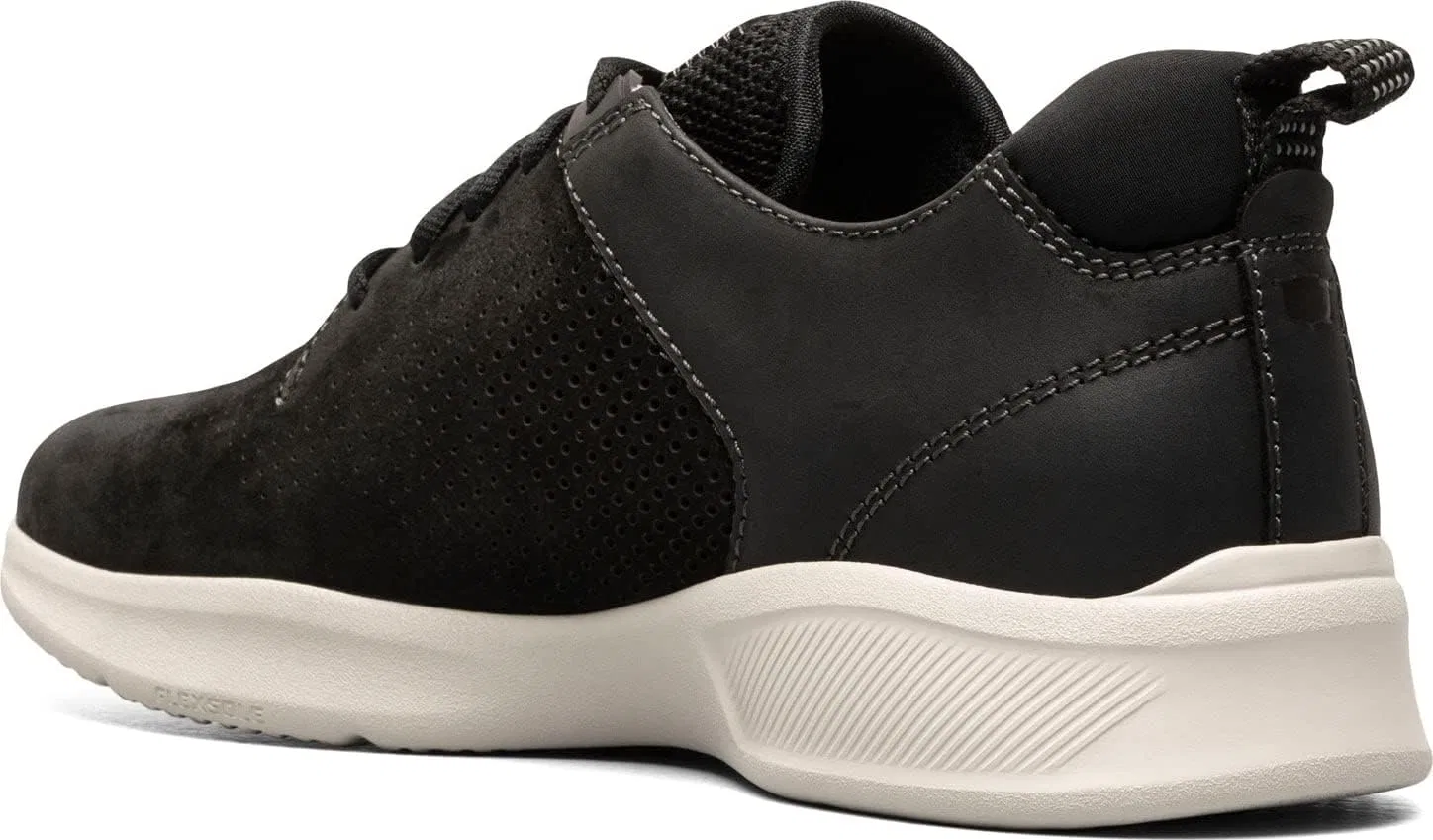 Мужские кроссовки Florsheim Studio Perf Toe на шнуровке, Black — фото 4