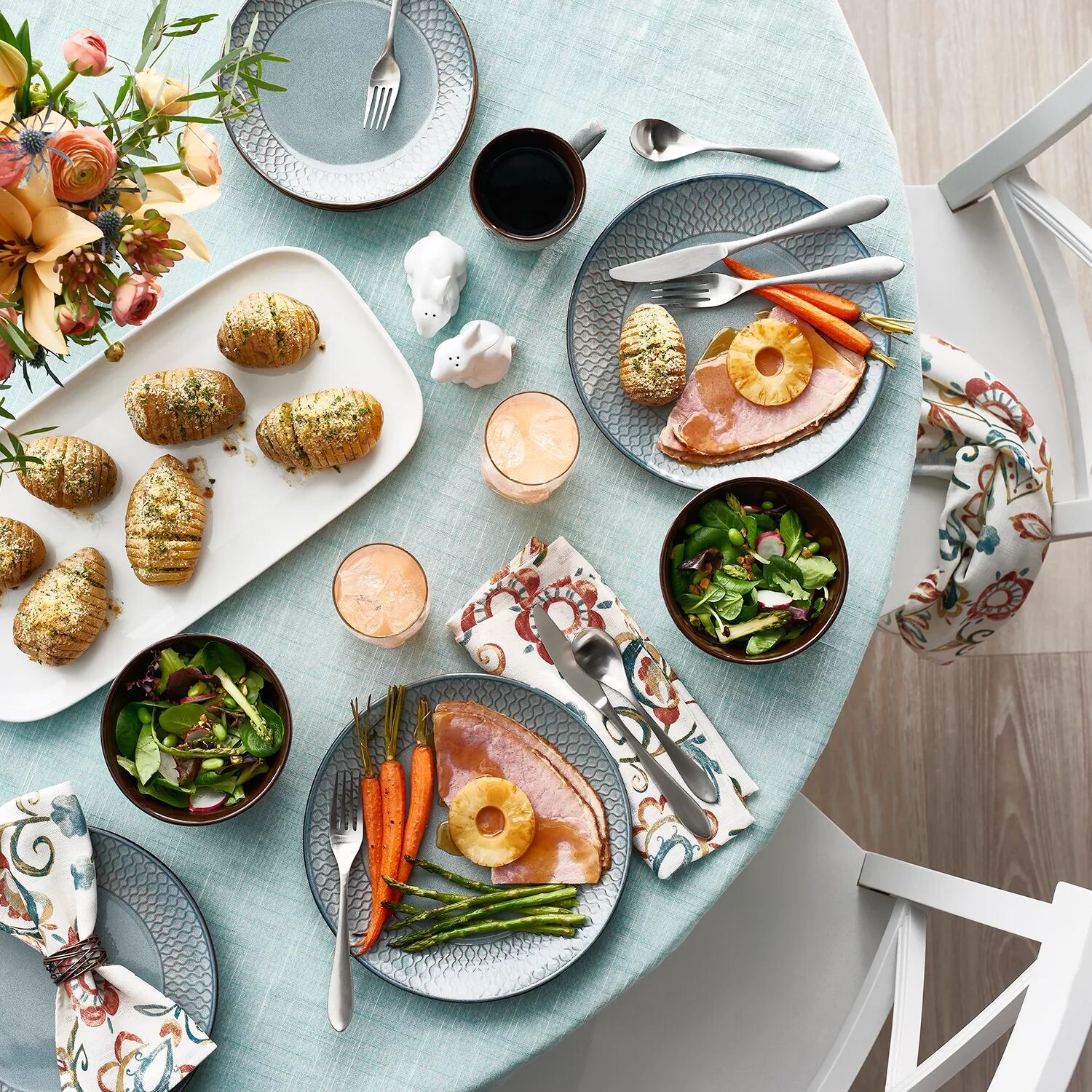 

Металлические кольца для салфеток Food Network, 4 шт.