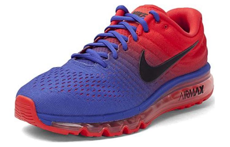 Nike Air Max 2017 Paramount Blue/Black, Red Blue — фото 3