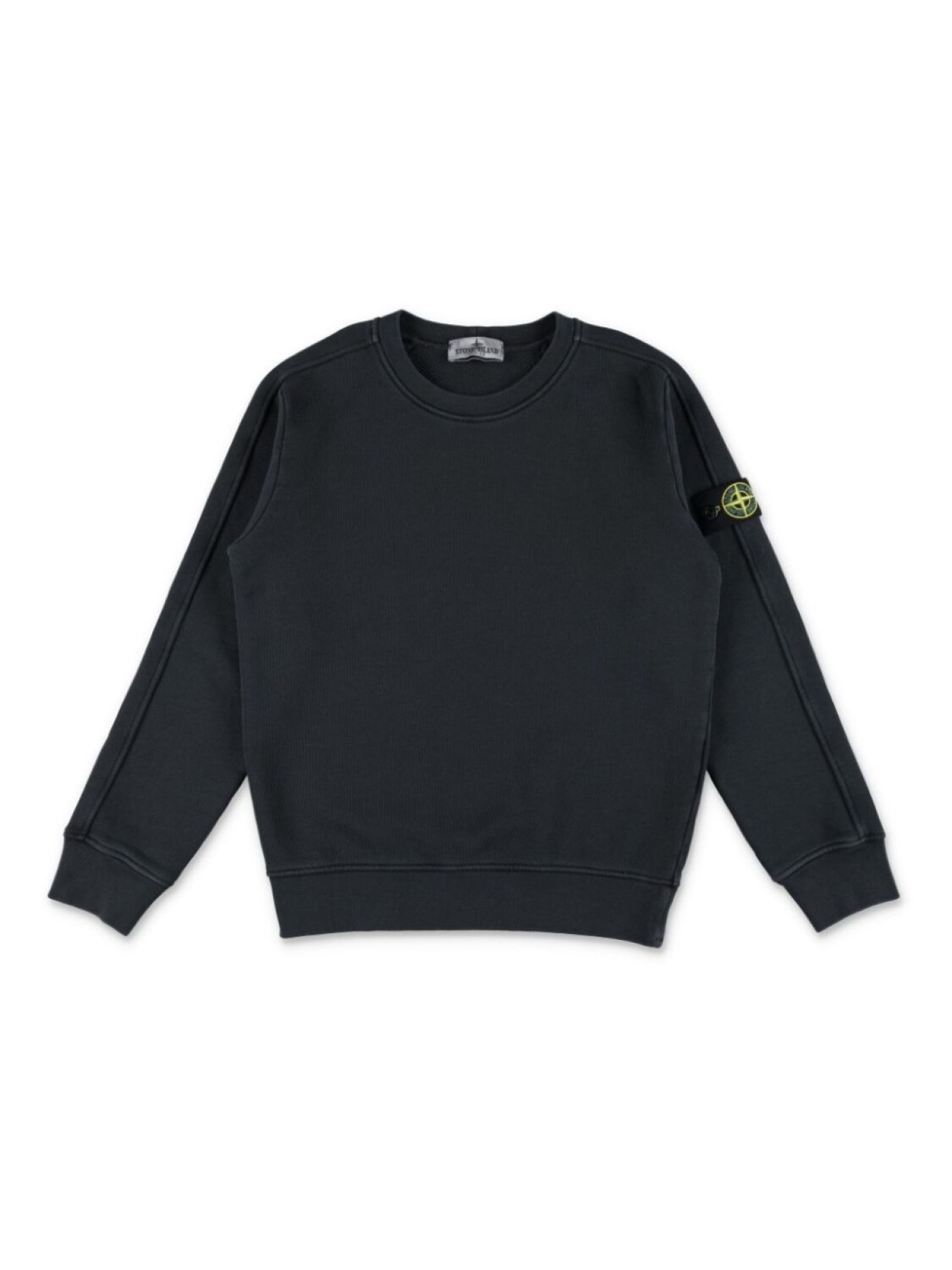 

Толстовка из флиса Stone Island Junior Diagonal, черный