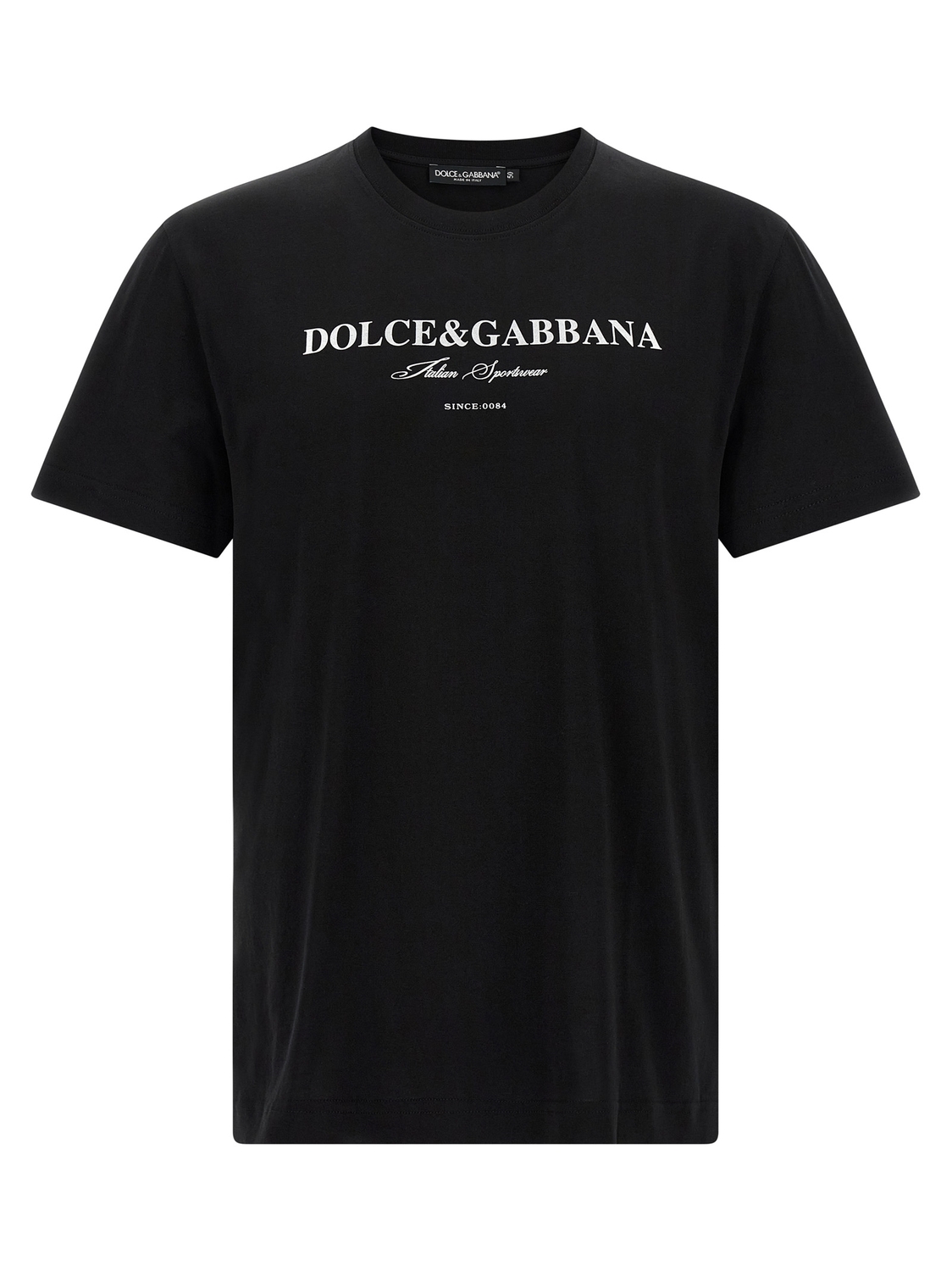 

Футболка с принтом DOLCE & GABBANA, черный