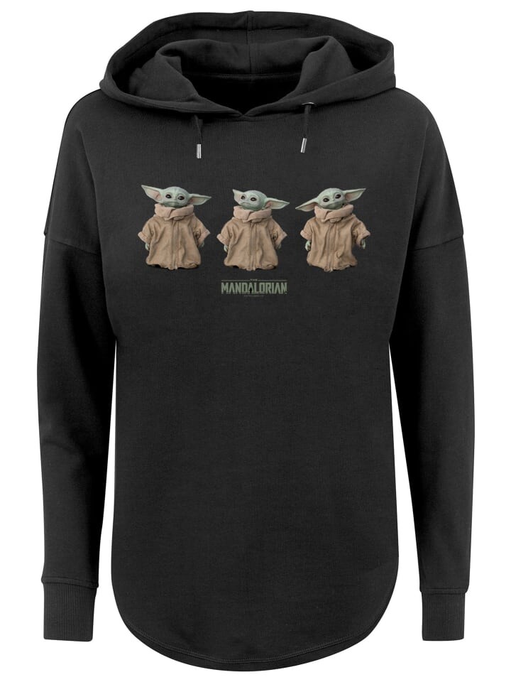 

Пуловер F4NT4STIC Oversized Star Wars The Mandalorian The Child Poses, черный
