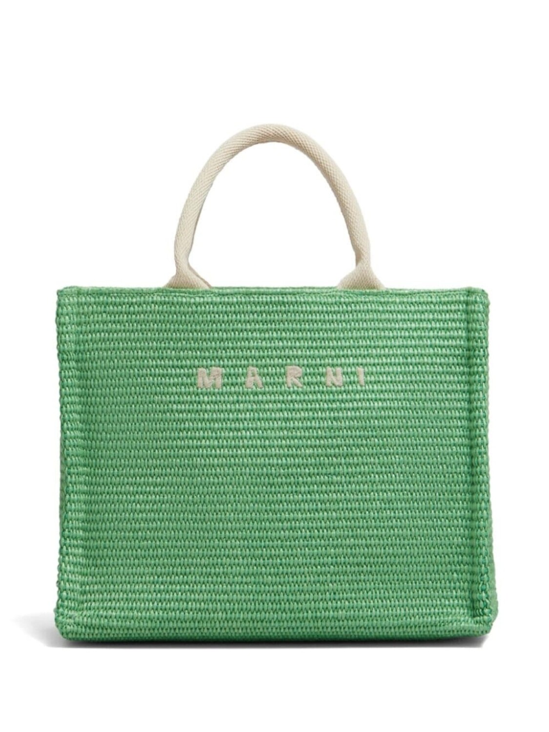 

Marni сумка с вышитым логотипом, зеленый