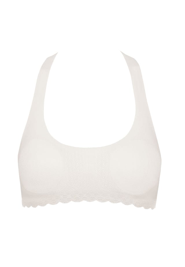 

Бюстье-Бюстгальтер - кружевной верх без ощущений жаккардовый троник кружево гладкий Sloggi, бежевый