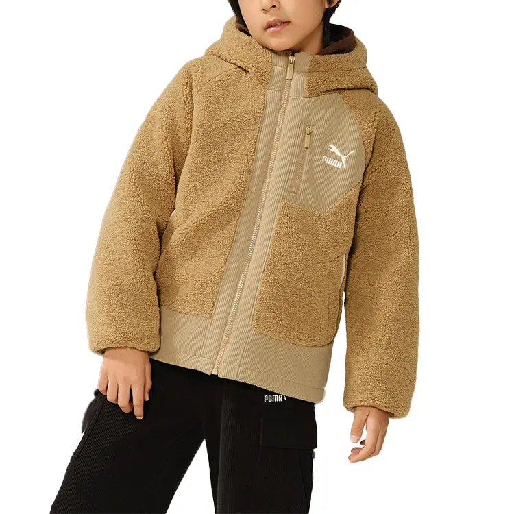 

PUMA Утепленная куртка Sportstyle Series Sand Khaki 50401 для детей 3-7 лет