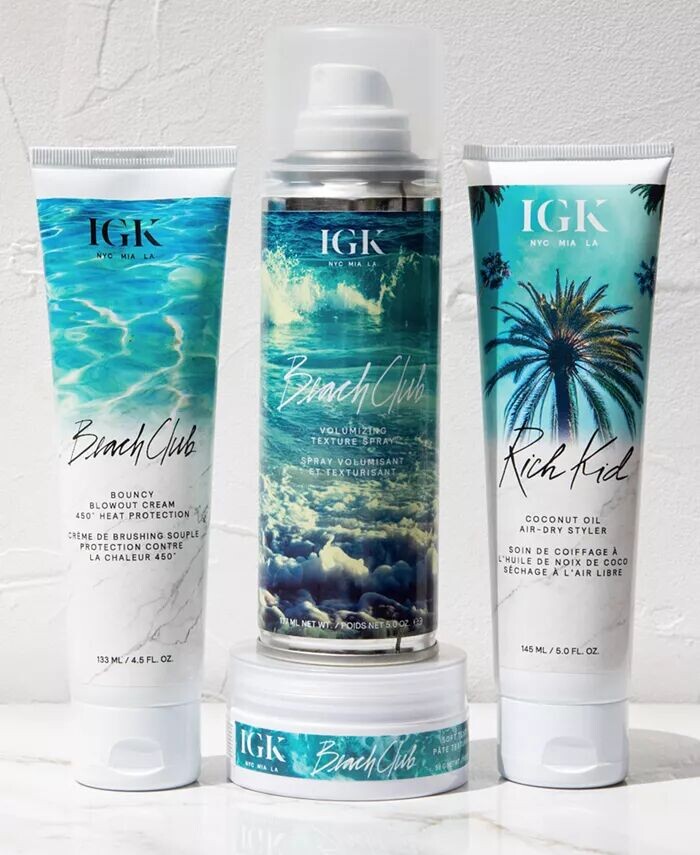 Beach Club Bouncy Крем для обдува Igk Hair — фото 2