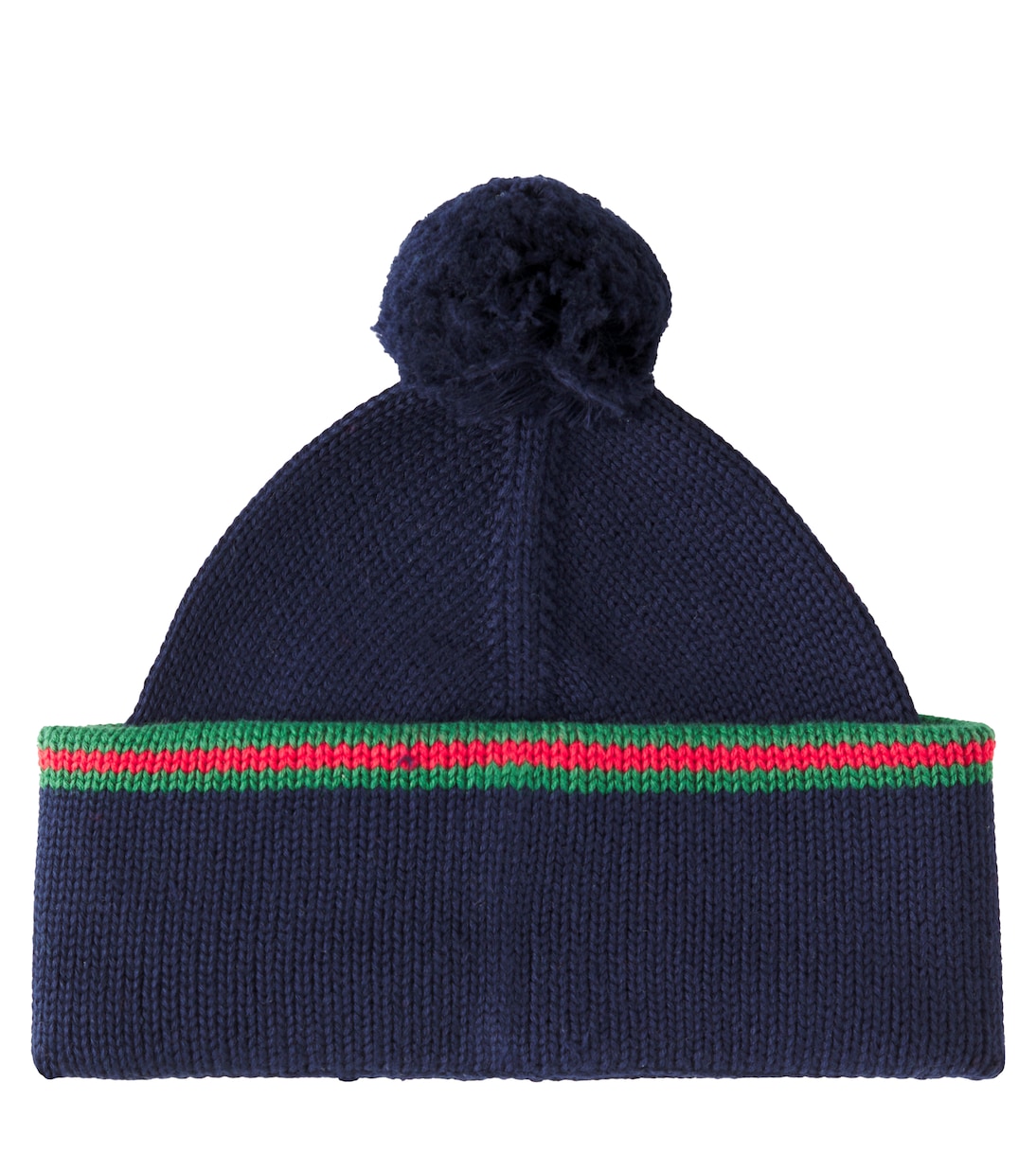 

Вязаная хлопковая шапка Web Strip Gucci Kids, Navy / Dark Green