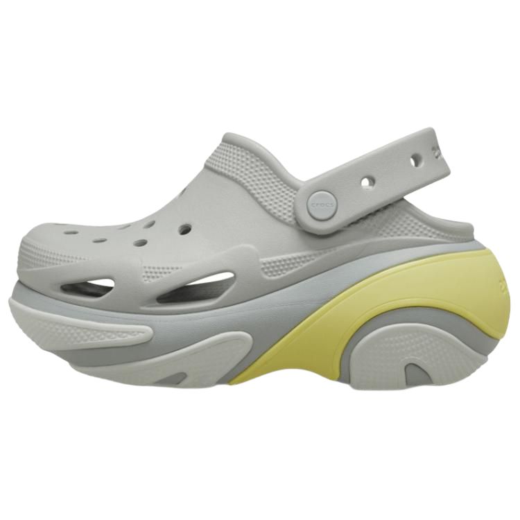 Сабо BUBBLE CRUSH CLOG женские серые Crocs, Gray