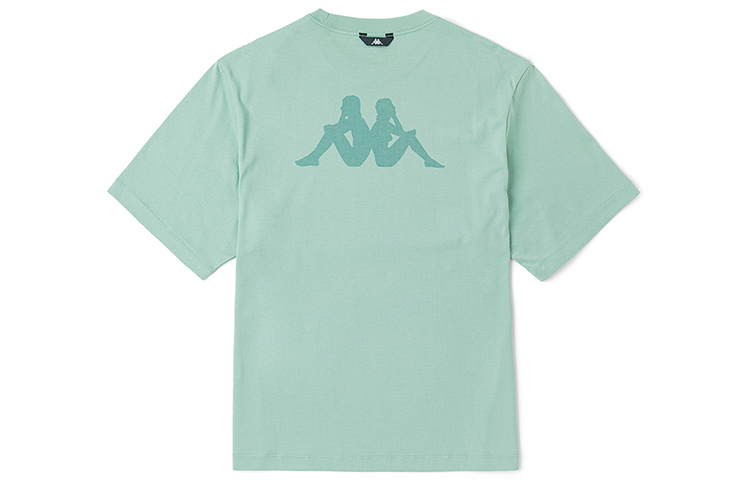 

Футболка унисекс Kappa, Gray Pink Green-3012