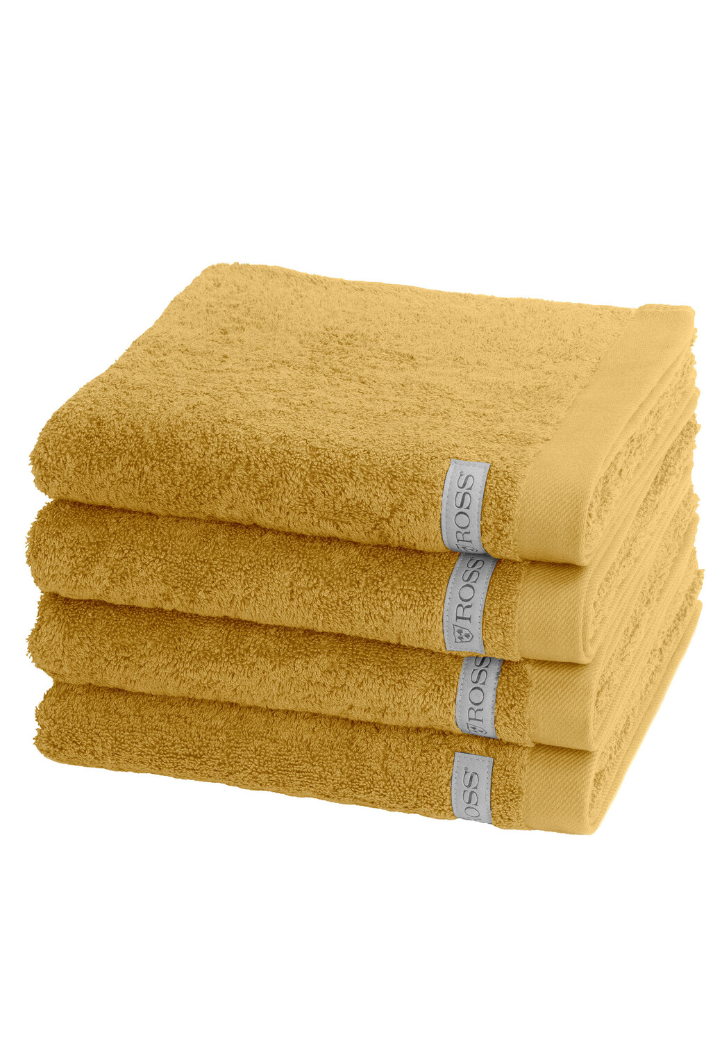 

Полотенце для ванной Ross 4 X im Set Sinfonie, цвет Senf