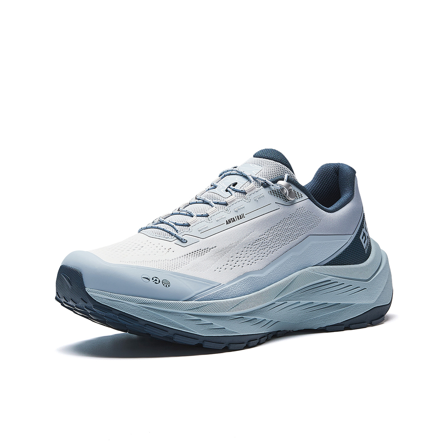 Универсальные уличные ботинки Men's Dusty Blue/Pure White ANTA, Dusty синий/Pure белый-4 — фото 3