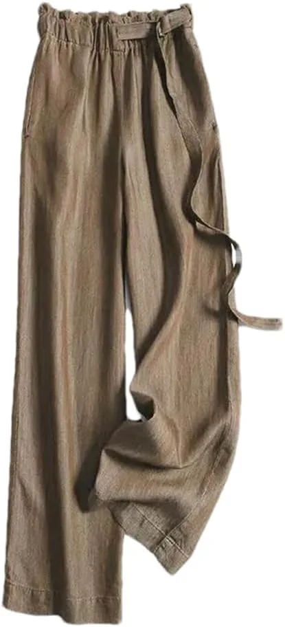 

Pulcykp джинсы на шнуровке женские летние эластичные с высокой талией