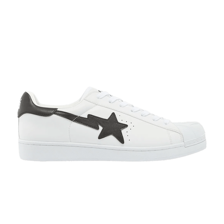 

Кроссовки BAPE Bapesta Skull 'White Black', белый