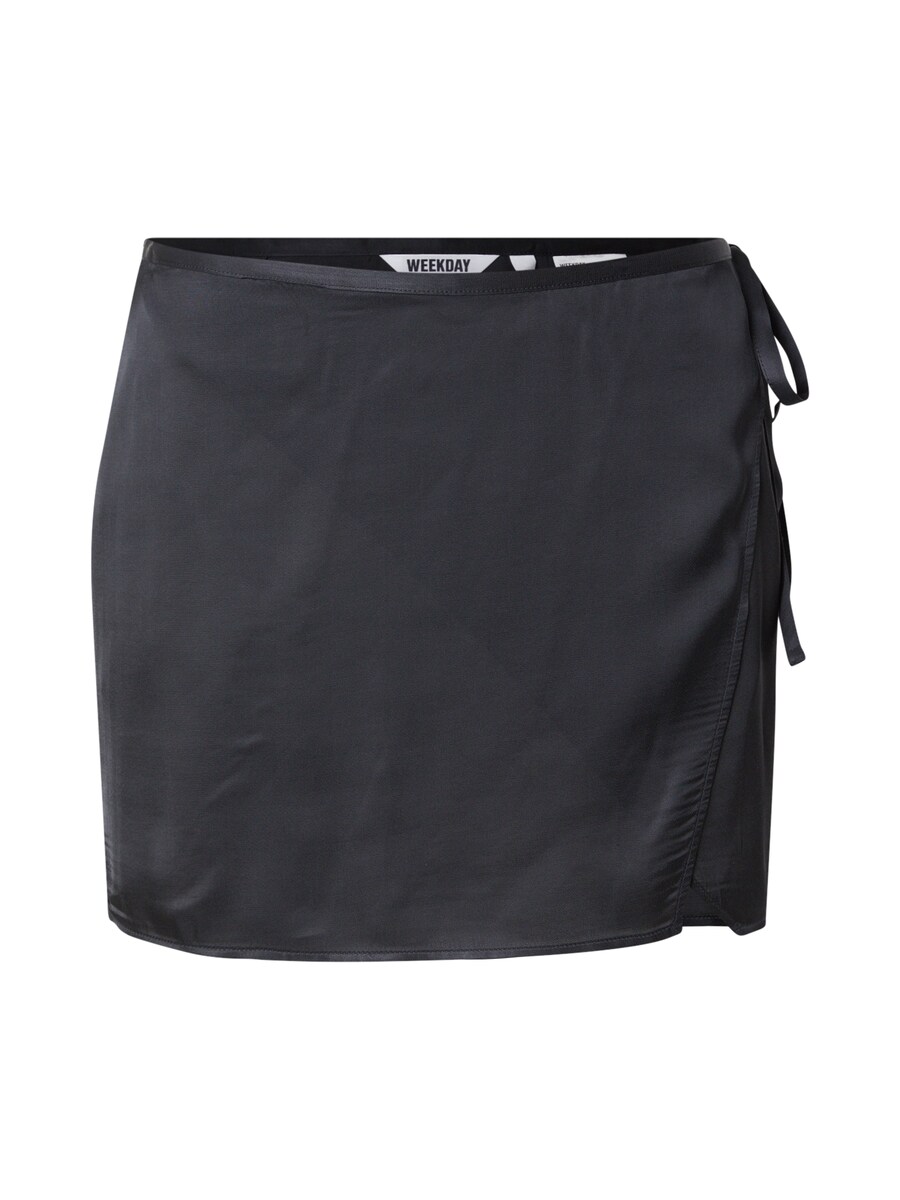 

Мини юбка WEEKDAY Tarim, Graphite