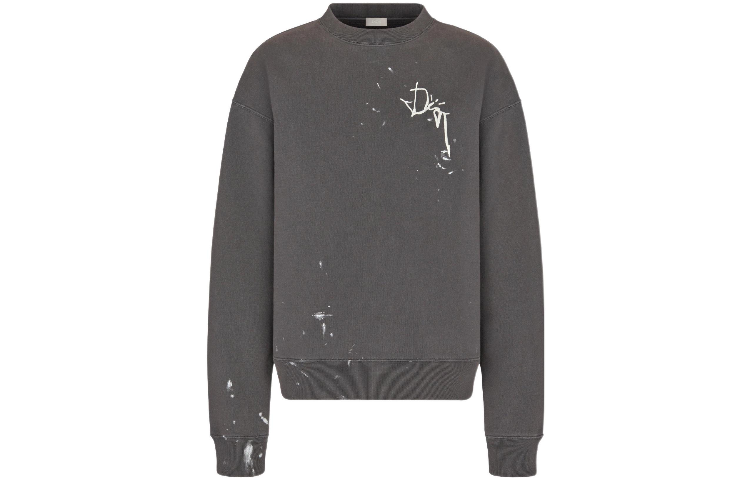 Толстовка Travis Scott Travis Scott FW22 мужская gray DIOR, серый — фото 3