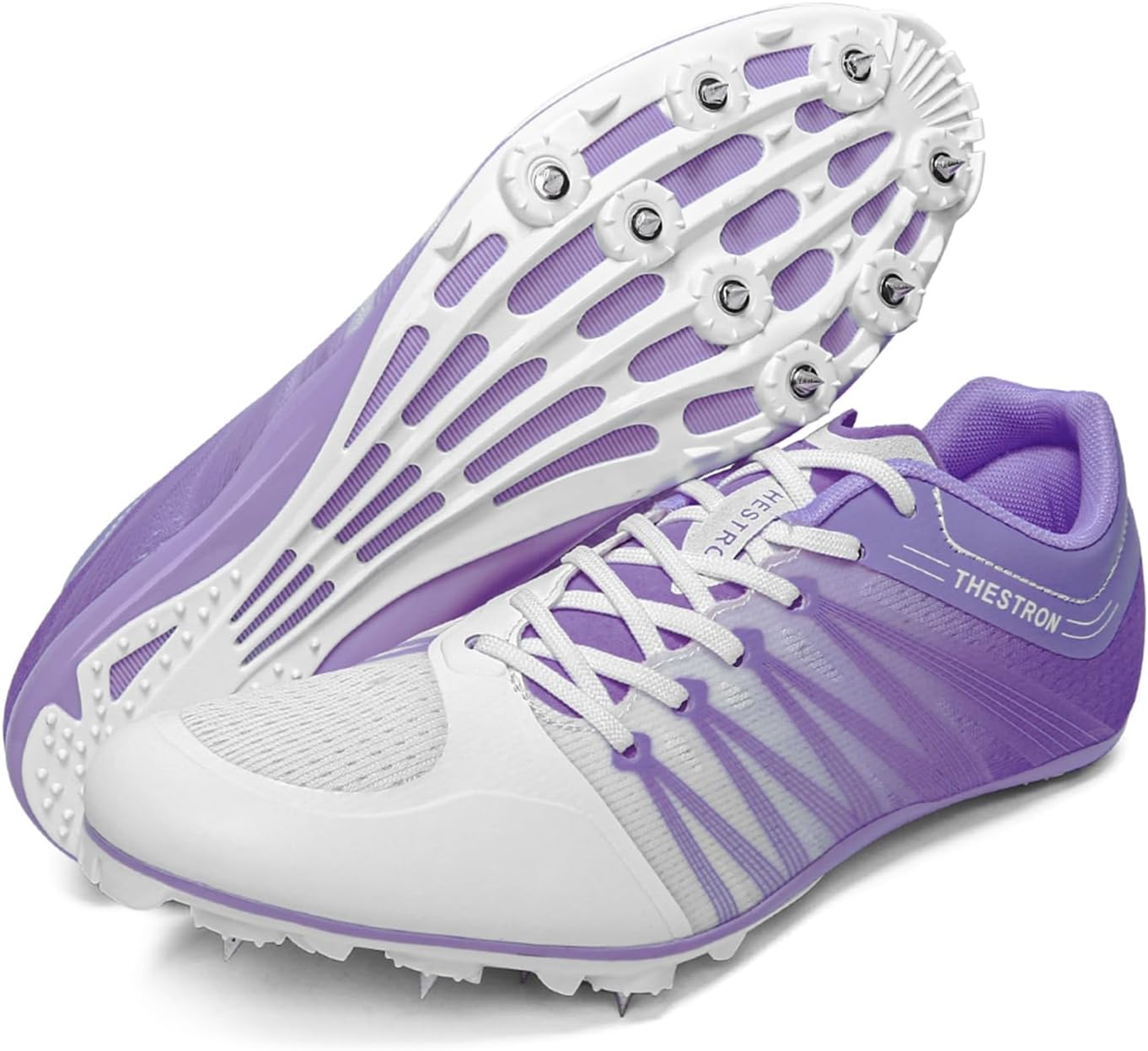 

Легкоатлетические кроссовки Zakey для мужчин, женщин и детей, шиповки для бега, прыжков и соревнований, профессиональные беговые шиповки для девочек и мальчиков, пурпурный