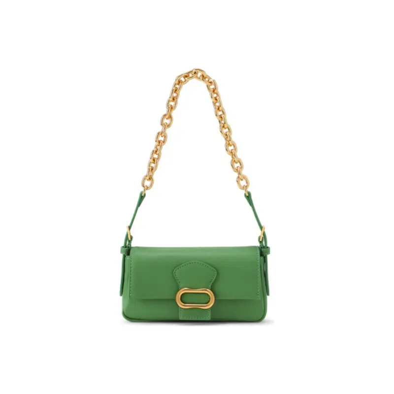 

CHARLES&KEITH Женская сумка через плечо на одно плечо малого размера разноцветная, Green Green