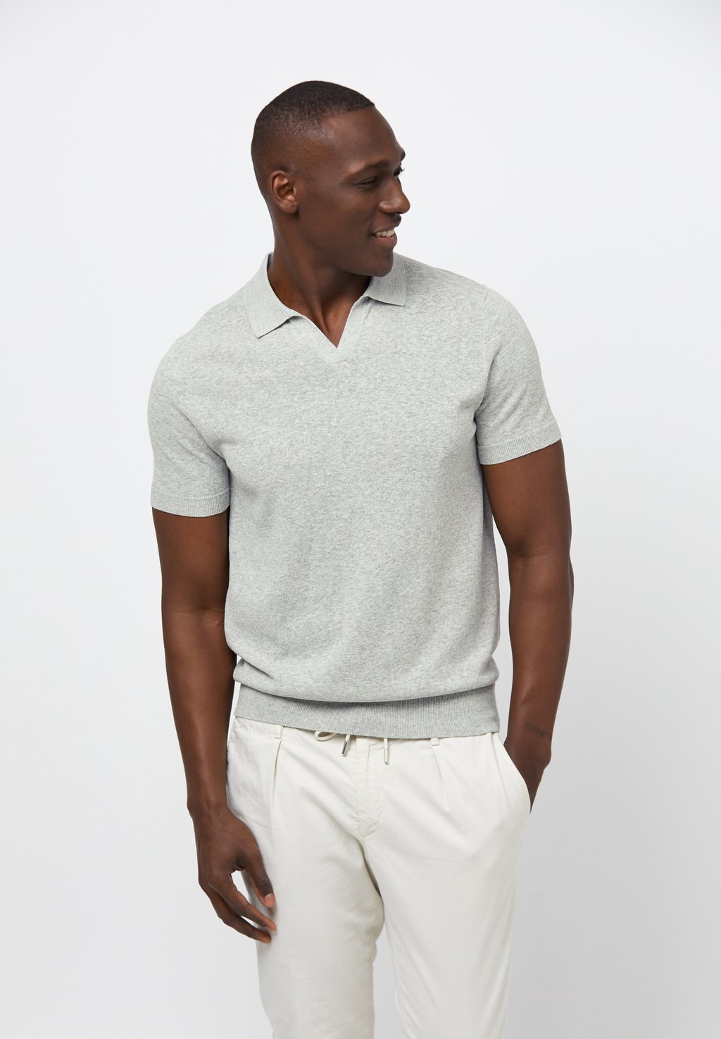 

Поло SHORT SLEEVE PROFUOMO, серый