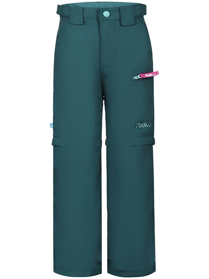 

Peek U Трекинговые брюки с отстегивающимися штанинами "Terra" бирюзового цвета