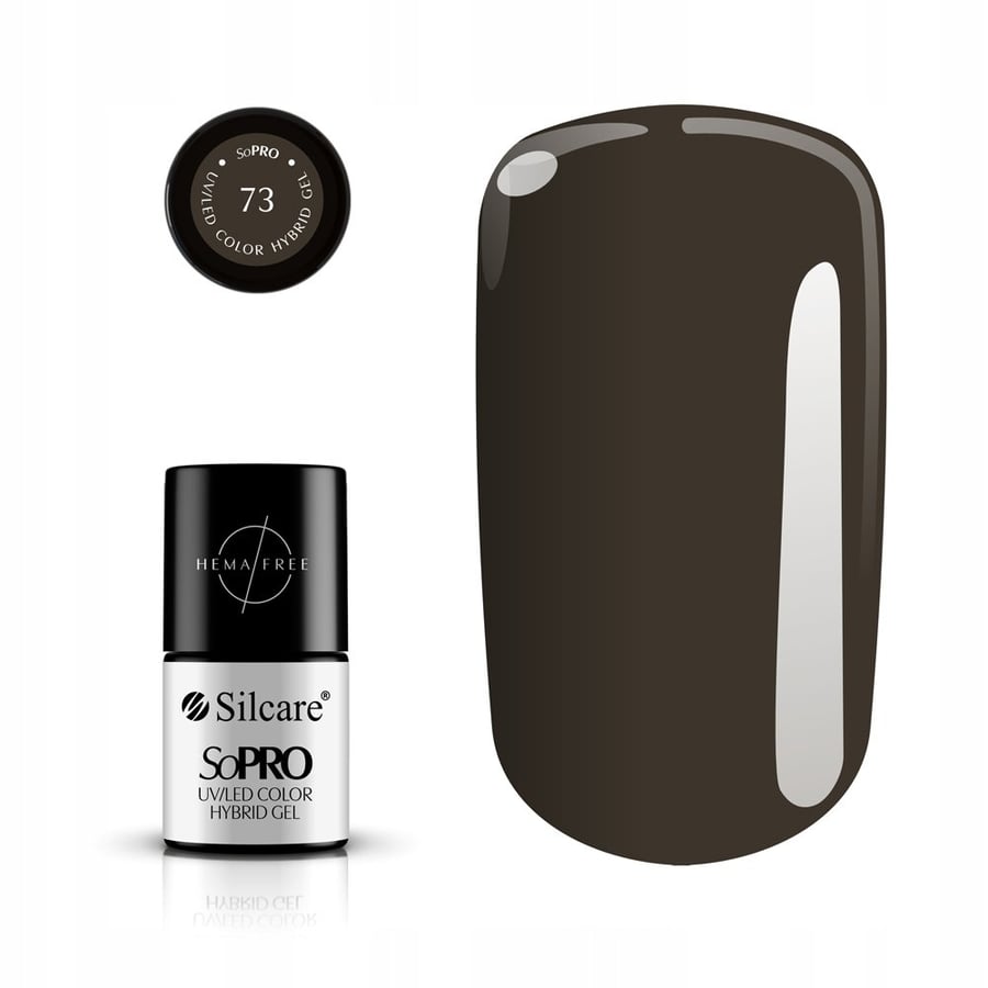 

Гибридный лак для ногтей Silcare SoPRO 73 7 г