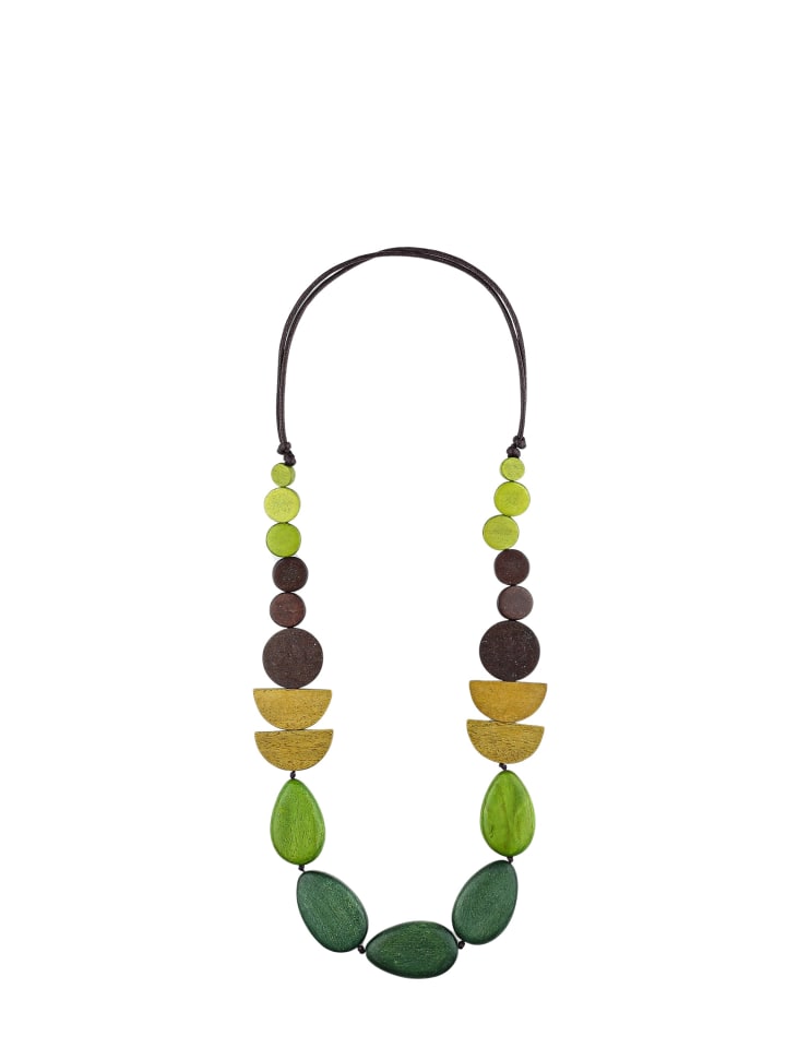 

Collezione alessandro Длинное колье "Полин" зеленого цвета