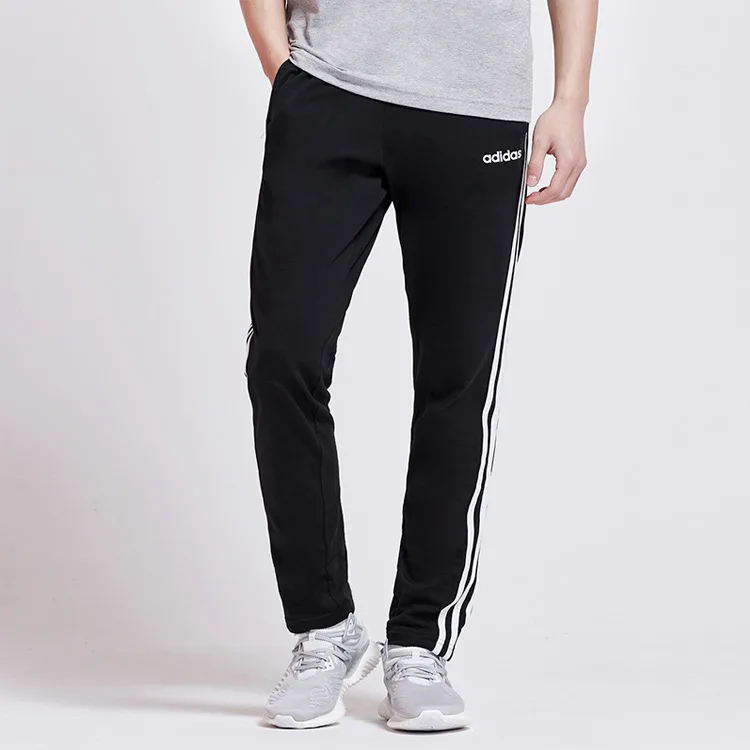 Брюки Essentials 3 Stripes Adidas, черный — фото 4