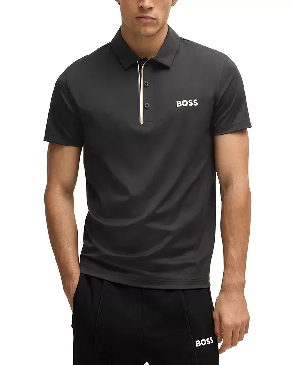 Paddytech pro polo Boss, Black