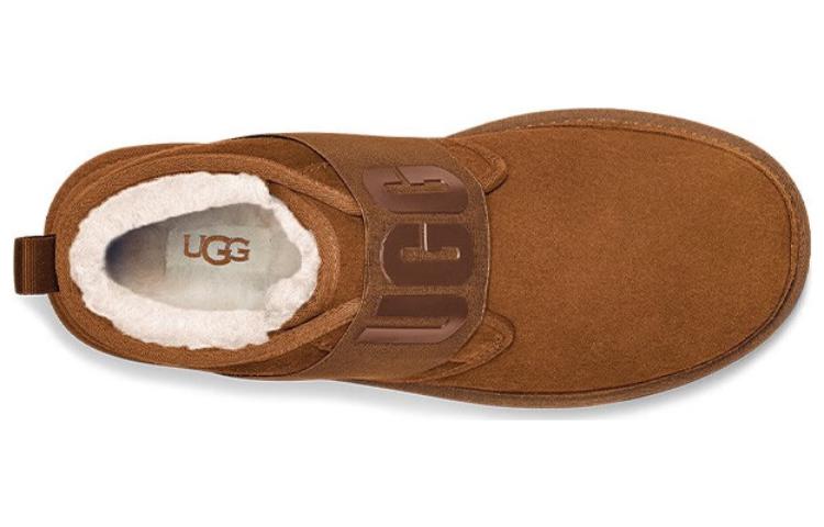 Мужские ботинки Ugg Neumel II Graphic замшевые утепленные, коричневый — фото 4