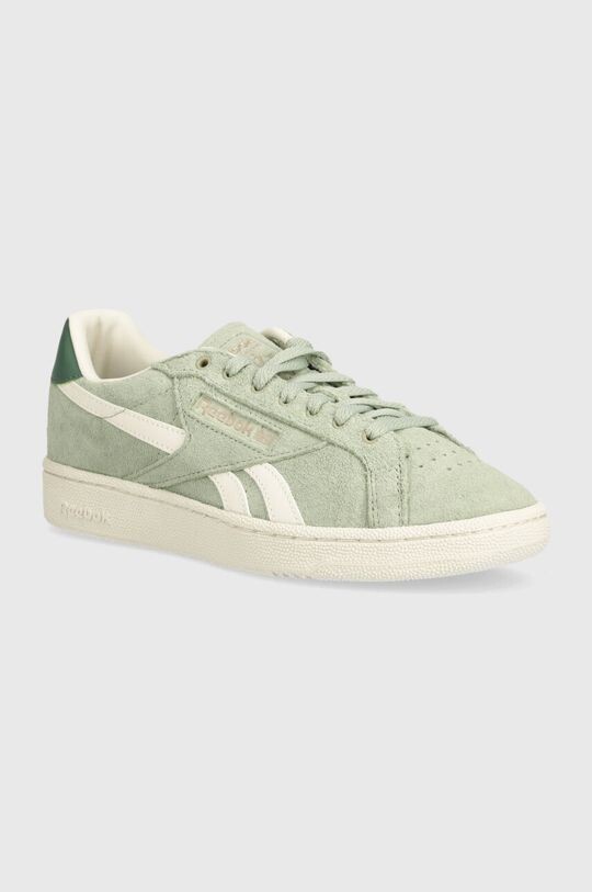 Замшевые кроссовки Reebok Classic, зеленый