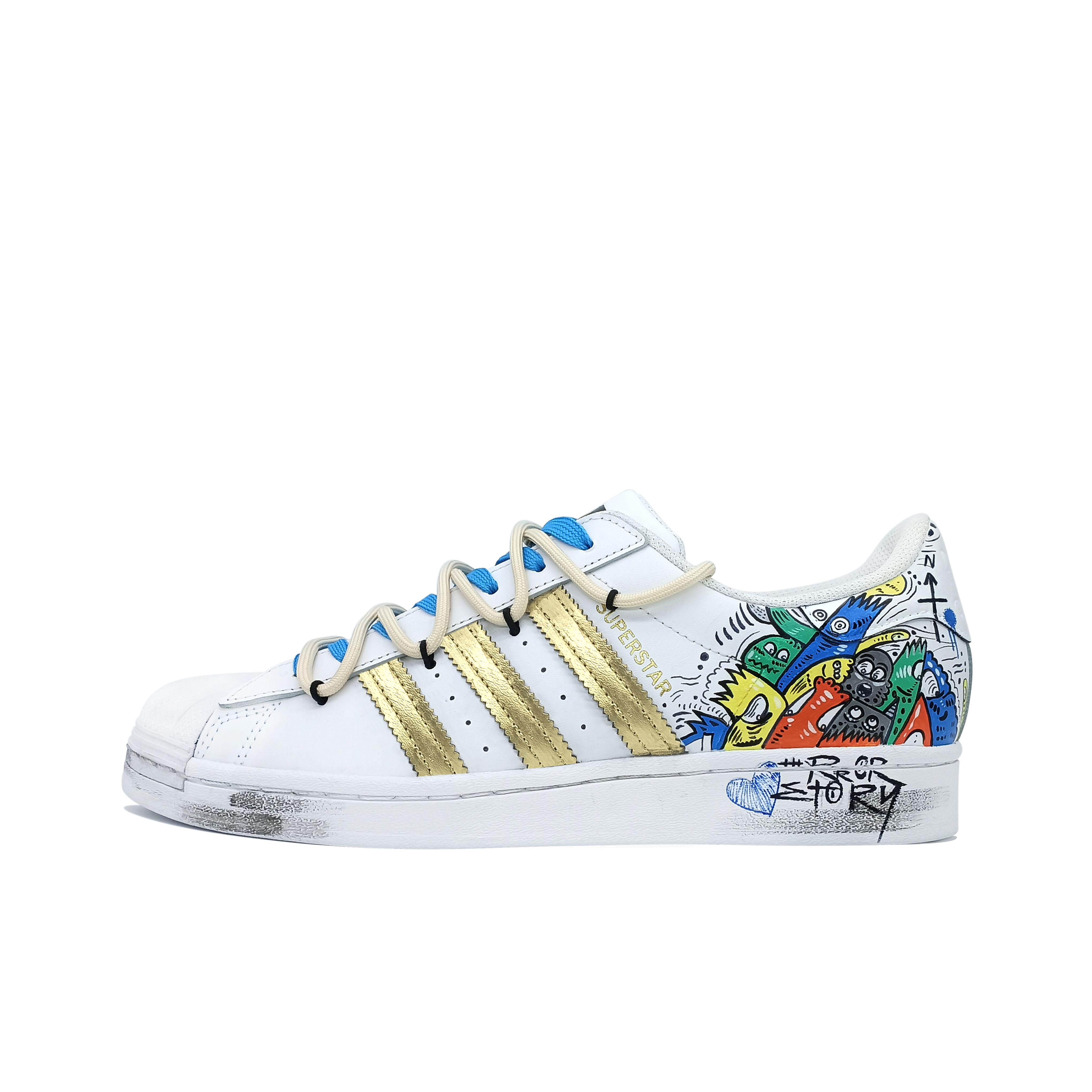 

Adidas originals Superstar Series Обувь для скейтбординга унисекс, White