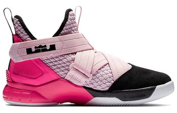 Кроссовки леброн солдат 12 Nike, черный — фото 2