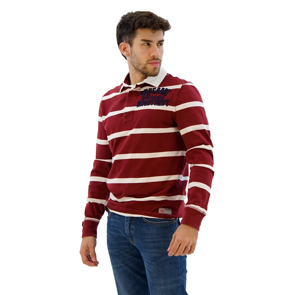 Футболка Superdry Vintage Athletic Rugby, красный — фото 3