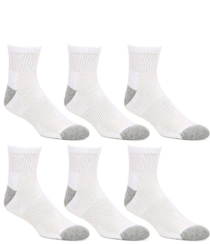 

Спортивные носки Gold Label Roundtree & Yorke Sport Quarter, 6 шт., белый
