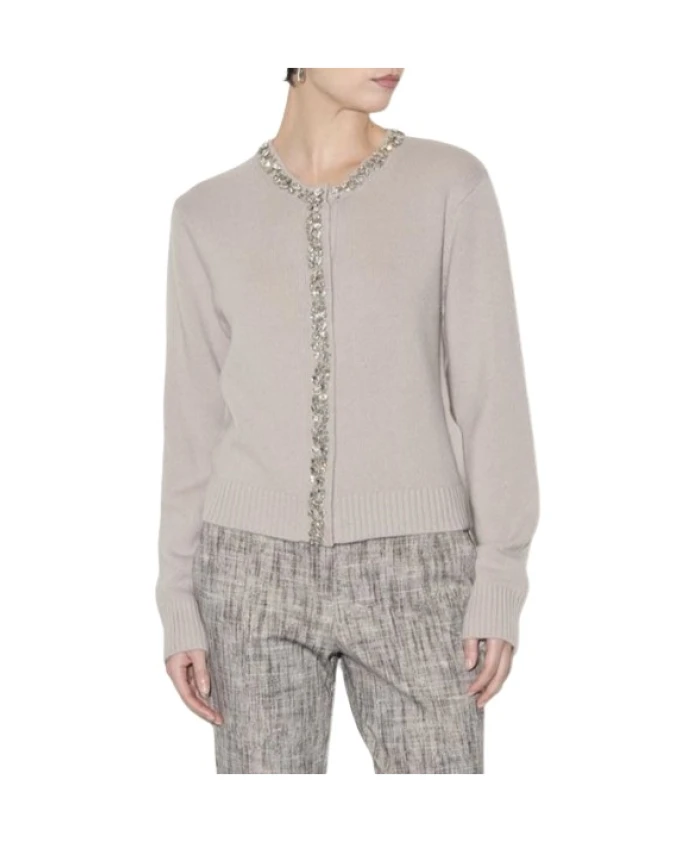 

Кардиган со стразами Kaos, бежевый