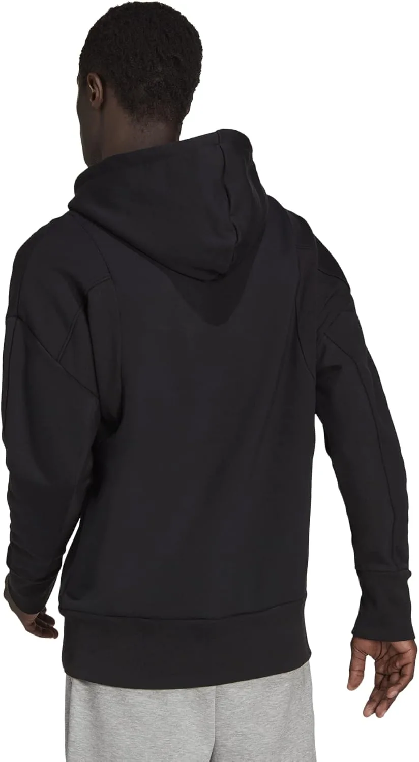 Толстовка adidas Studio Lounge Fleece с капюшоном — фото 3