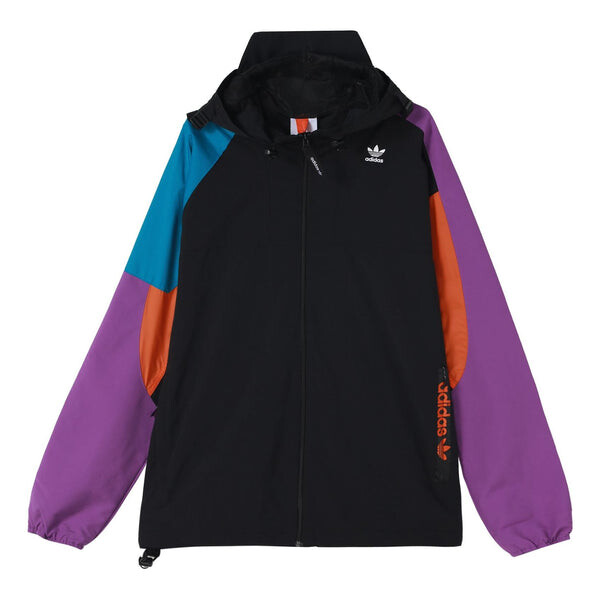 

Куртка adidas originals Colorblock Athleisure Casual Sports Jacket Black, черный