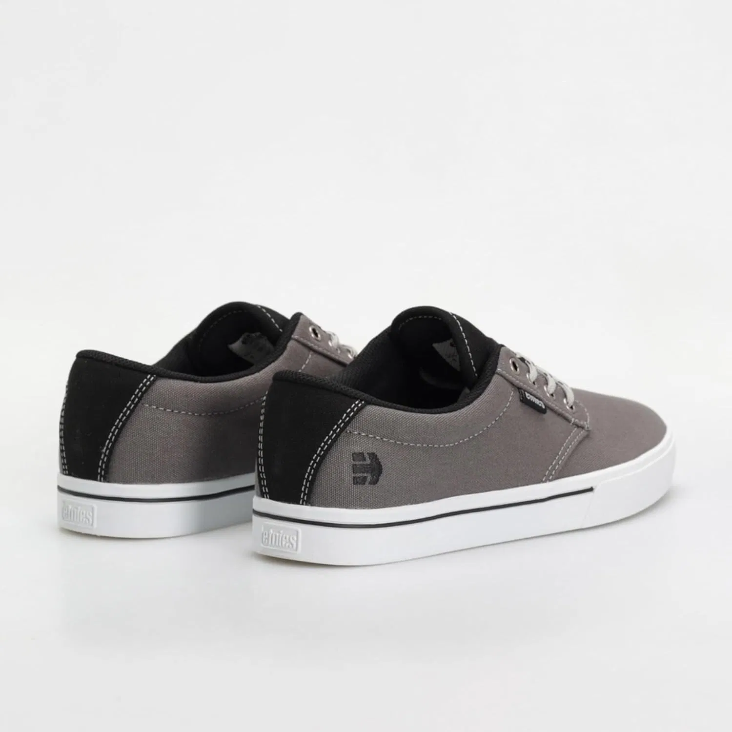 Мужские скейтбордистские кроссовки Etnies Jameson 2 Eco, Dark Grey Black Red — фото 4
